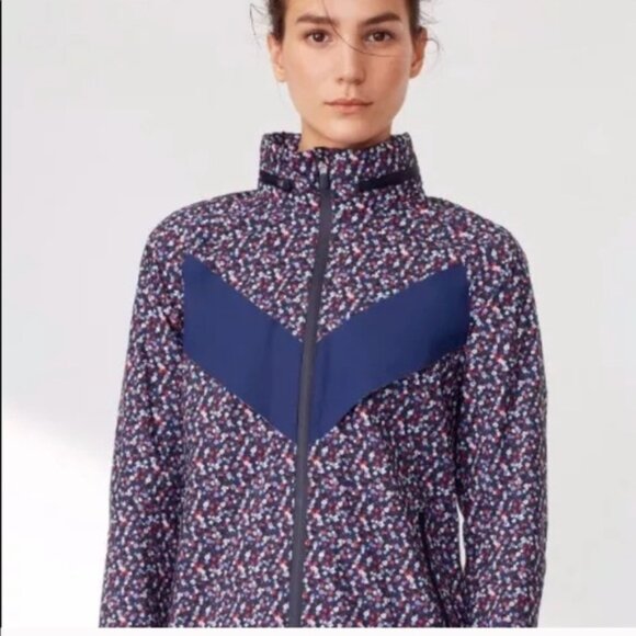 Tory Burch Jackets & Blazers - Tory Burch Sport Water Repellent All Weather Floral Jacket